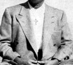 Rajarsi Janakananda Wearing a Christian Cross